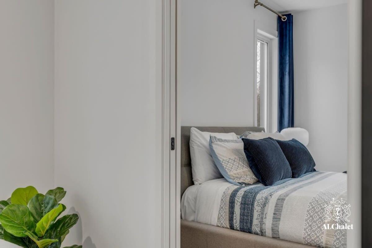Pont-Rouge Chalet Bellevue Luxe Avec Spa Et Local A Velo מראה חיצוני תמונה