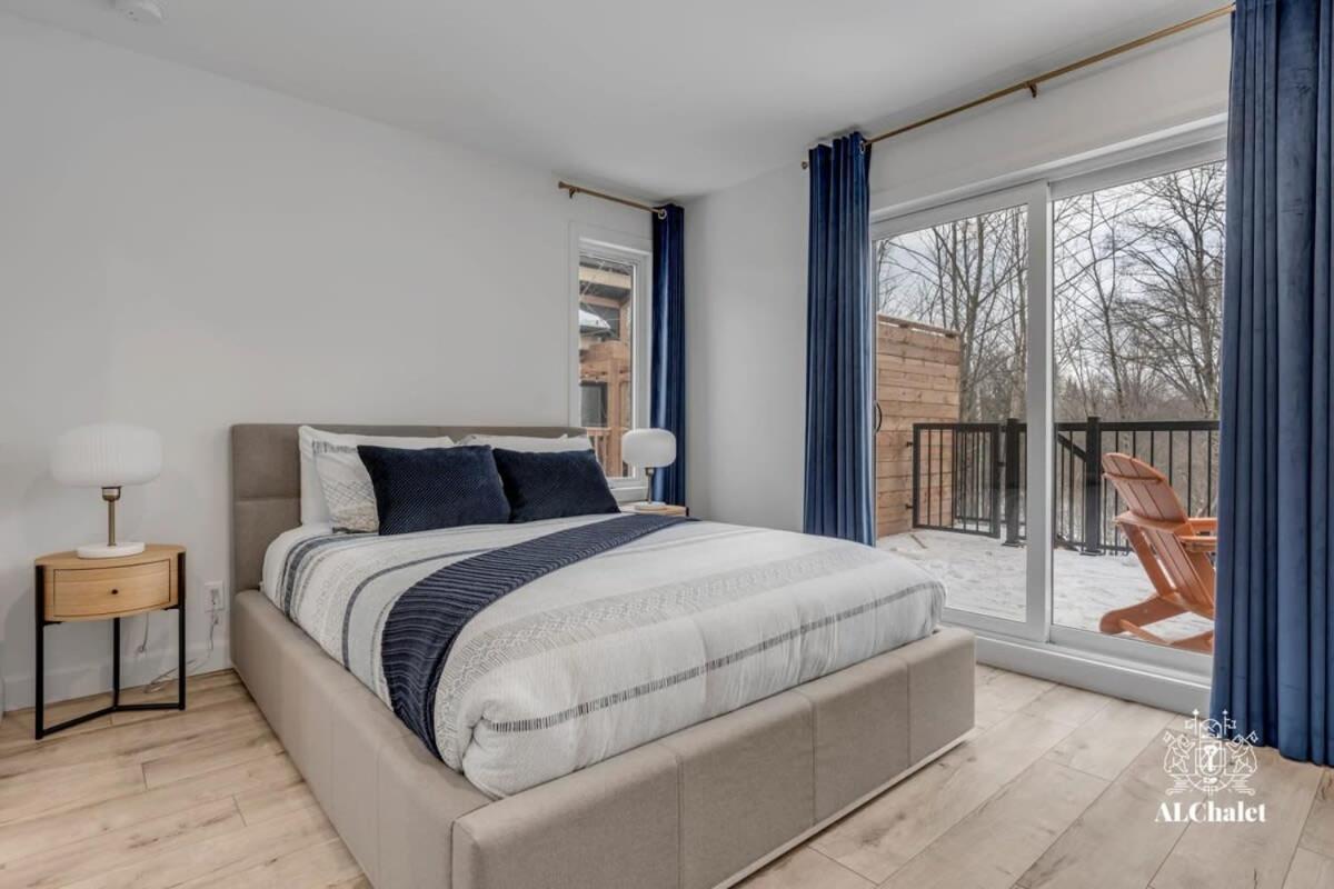 Pont-Rouge Chalet Bellevue Luxe Avec Spa Et Local A Velo מראה חיצוני תמונה