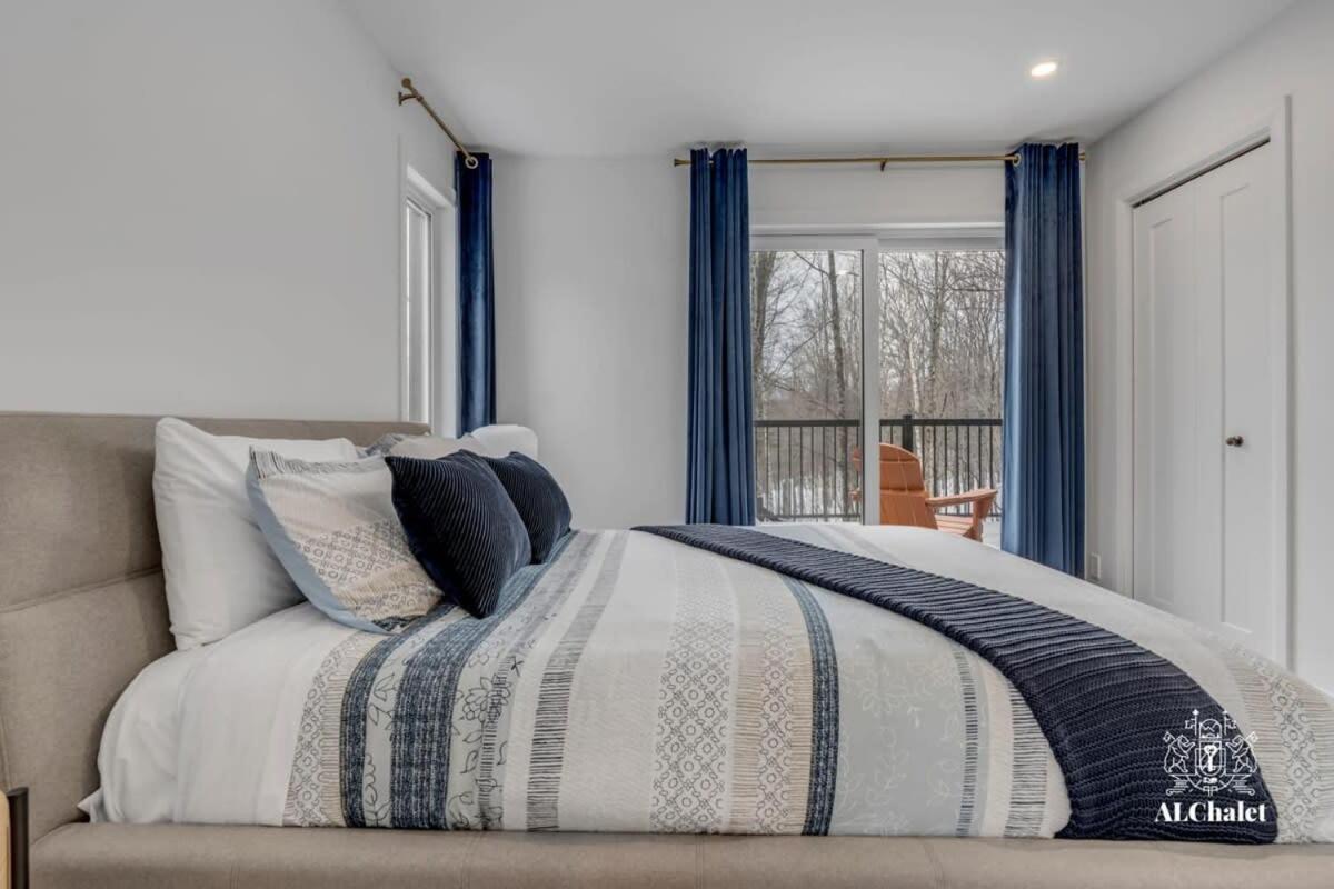 Pont-Rouge Chalet Bellevue Luxe Avec Spa Et Local A Velo מראה חיצוני תמונה