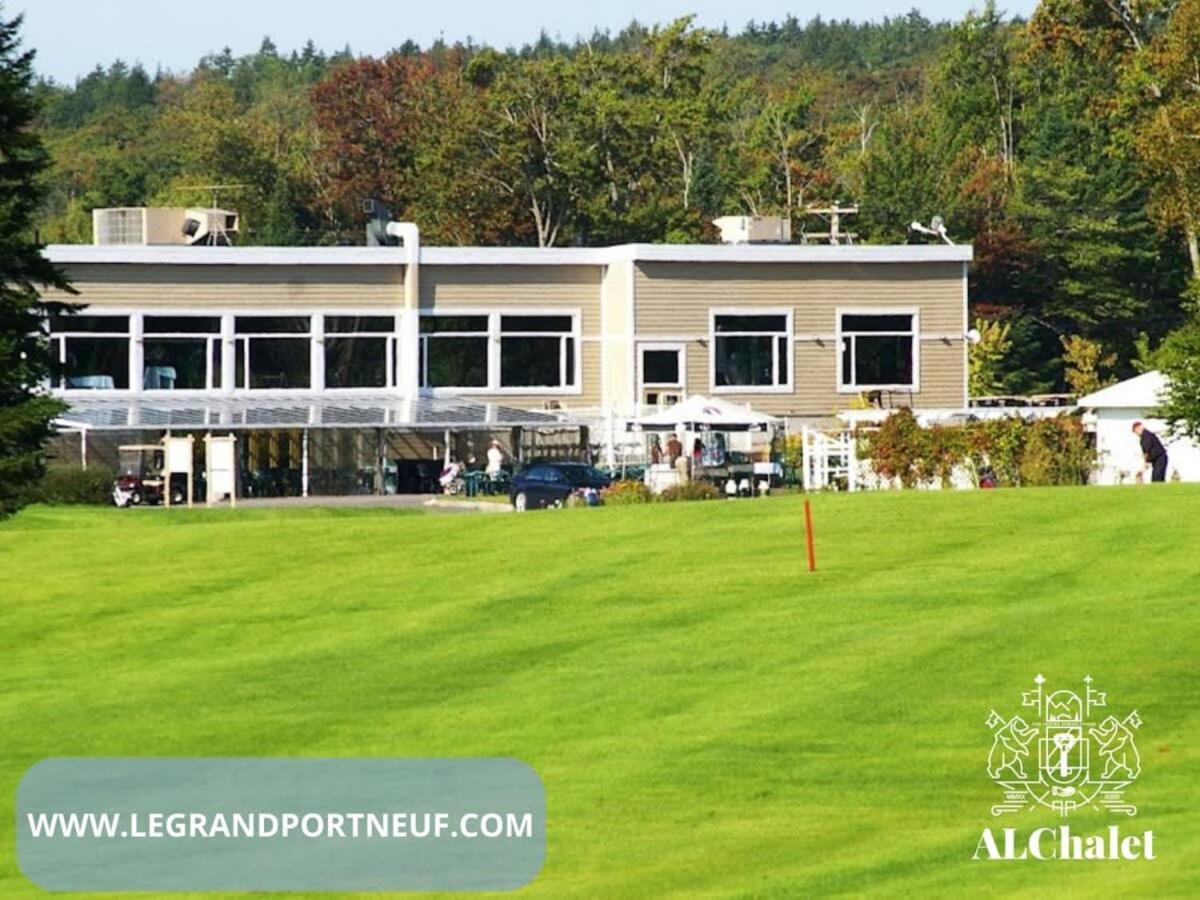 Pont-Rouge Chalet Bellevue Luxe Avec Spa Et Local A Velo מראה חיצוני תמונה