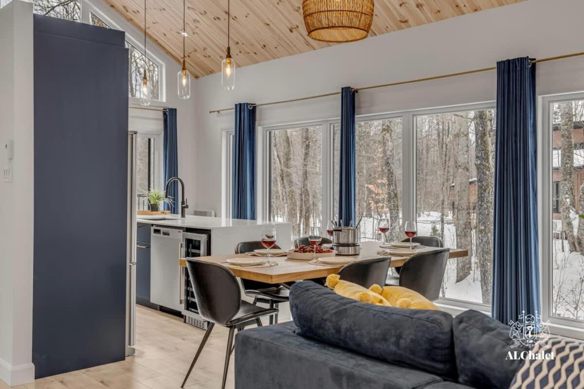 Pont-Rouge Chalet Bellevue Luxe Avec Spa Et Local A Velo מראה חיצוני תמונה