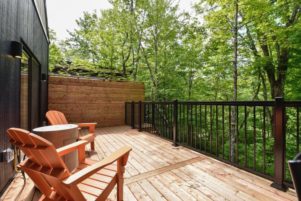 Pont-Rouge Chalet Bellevue Luxe Avec Spa Et Local A Velo מראה חיצוני תמונה